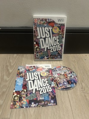 Just Dance 2015 Nintendo Wii Game 2014 W/ Manual Complete CIB Tested Works