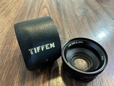 Vintage Tiffen Camera Lens No. C79521 HCE Vari-Close-Up W/ Case Black Japan