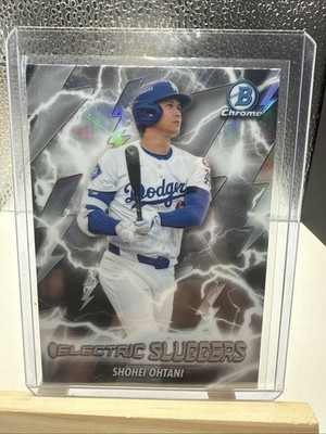 2026 Bowman #ES-18 Shohei Ohtani Electric Sluggers Dodgers