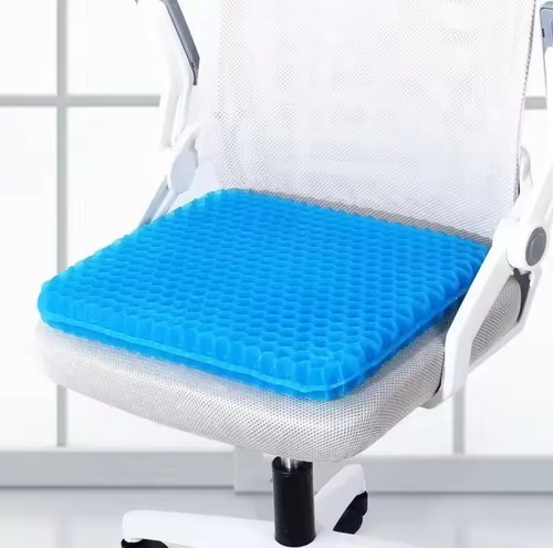 Cuscino Ortopedico In Gel Memory Foam Seduta Antidecubito traspirante Antidolore - Foto 5 di 7