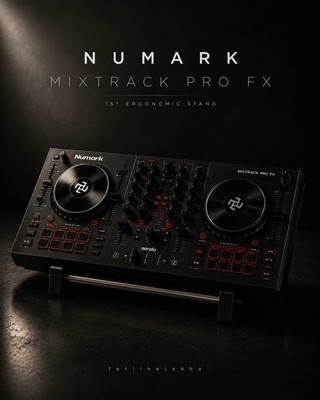 Numark Mixtrack Pro FX DJ Desktop Ständer Holder Riser Rack DJ Setup Stand