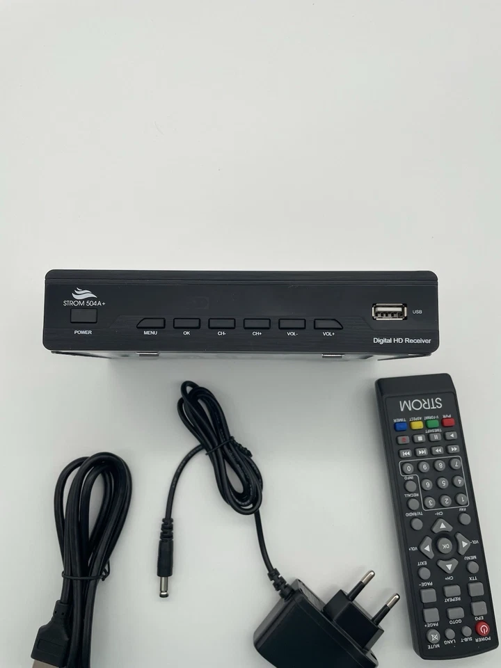 Strom 504 DVBT2 Receiver - 1080P 4K HD / DVB-T2 / H.264 / MPEG-4 , Empfänger - Bild 3 von 4