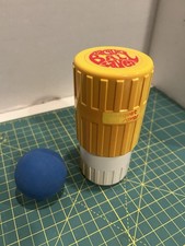 VTG Yellow Gexco Racquetball Saver - Holds Two Balls - Made in USA Free Shipping