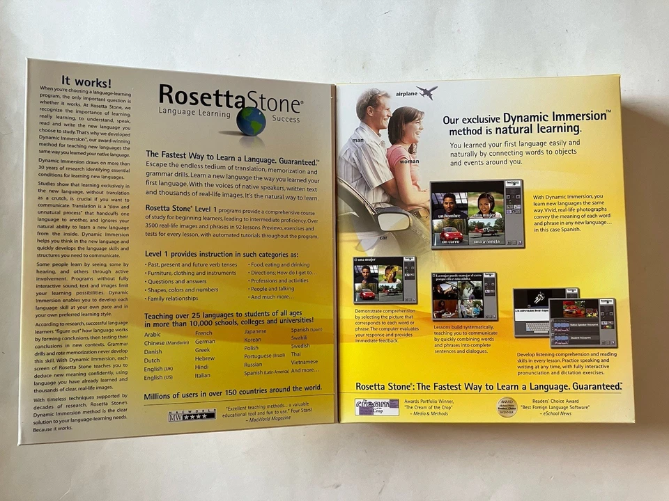 Rosetta Stone Espanol Spanish Spain Level 1 Set Learning Program - Image 2 of 4