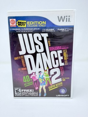 Just Dance 2 (Nintendo Wii, 2010) TESTED & WORKS