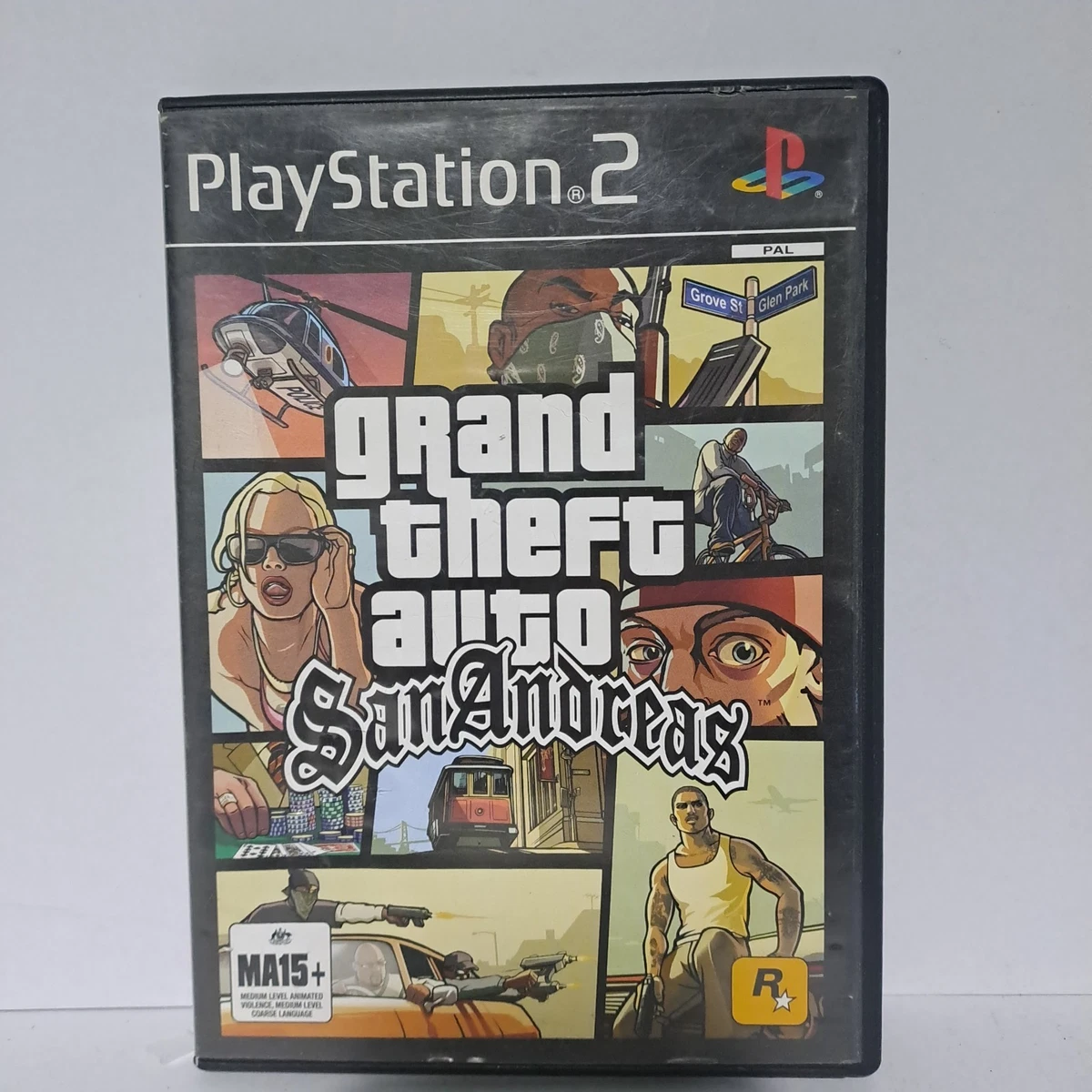 GRAND THEFT AUTO San Andreas GTA - XBOX - PAL EUR 9,99 - FR