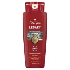 Old Spice Body Wash for Men, 24/7 Shower Fresh 16 Ounce Pack of 1 , Red
