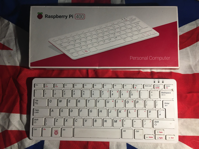 Raspberry Pi 400 4GB RAM Integrated Keyboard UK Computer Boxed