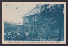 BELGIUM Postcard Camp d Elsenborn (Elsenborn camp), Cantine-Restaurant Mahieu