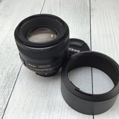 Nikon AF-S Nikkor 85mm f1.8G Lens Used Good