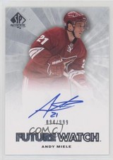 2011-12 SP Authentic Auto Future Watch 94/999 Andy Miele #222 Auto 5a8
