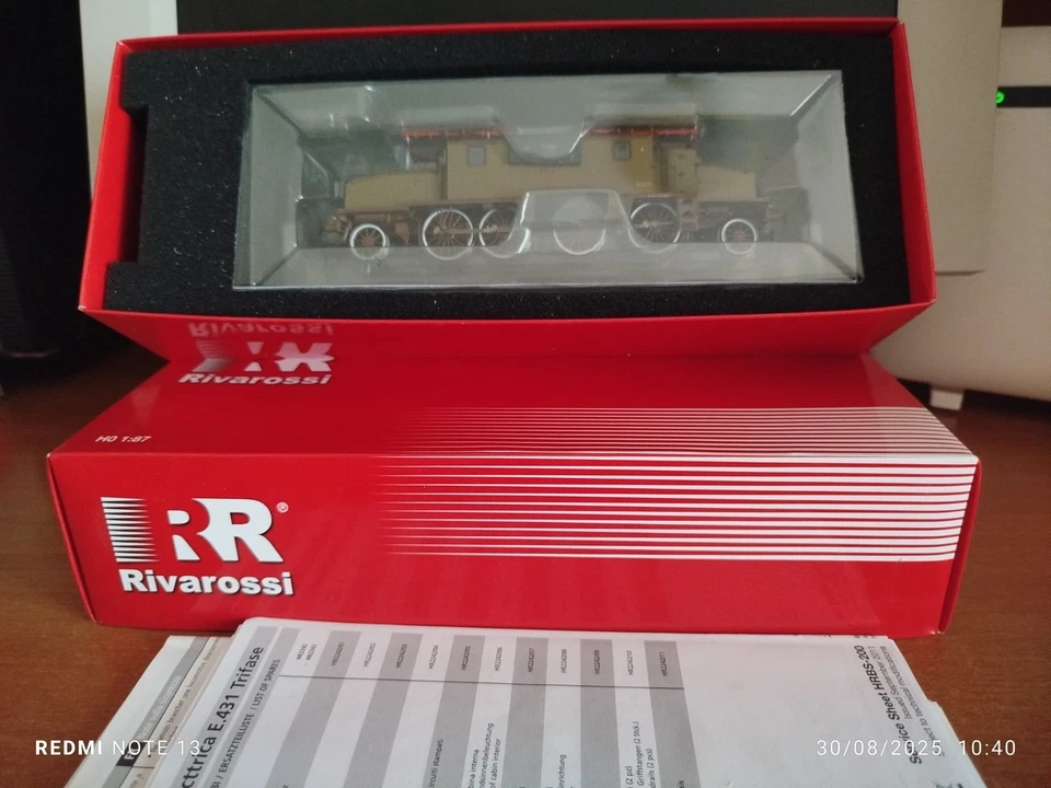 Locomotore elettrico trifase RIVAROSSI HR E 431.027 FS DCC SOUND Art. HR 2243 - Immagine 4 di 4