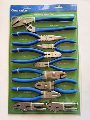 Vintage Sears Companion 10 piece plier set #30043