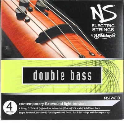 D'Addario NSFW610 Electric Contemporary Double Bass String Set