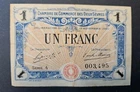 banknote 1 franc cdc des deux sevres (76) 1920