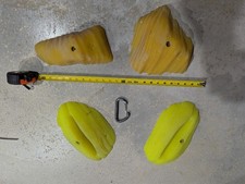 Set Of 4 Very Large Rock Climbing Holds - Slots