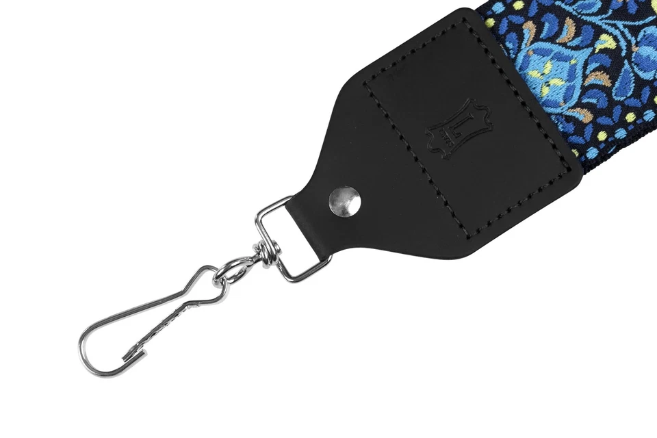 Correa Banjo Tejido Jacquard Hootenanny Cuero 2" con Ajuste de Altura Tri-Deslizamiento... Foto 3 de 3