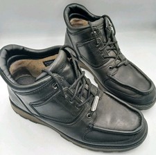 Rockport Boots Hydro Shield XCS Black Waterproof Size 10 M