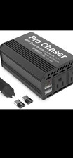 Pro Chaser 400W Power Inverter for Vehicles - DC 12v to 110v AC With USB NEW