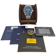 Breitling SuperOcean Heritage II B20 AB2020 46mm Blue Dial Automatic Men's Watch 13