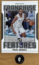 Mikal Bridges 2023-24 Panini Donruss Basketball Franchise Features Insert #2