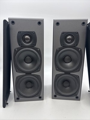 M&K K-7 Bookshelf Satellite Speakers Black Model # K7BK Set