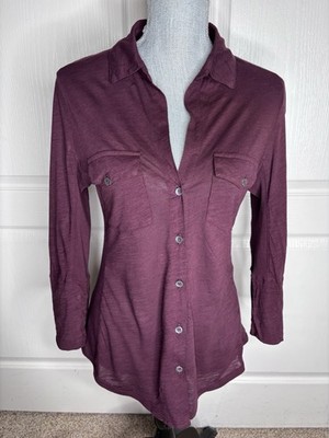 Standard James Perse Maroon Top Size 3 Large *flaw