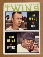 1964 Topps Twins Rookie Stars Ward/Oliva #116 ***Free Shipping***