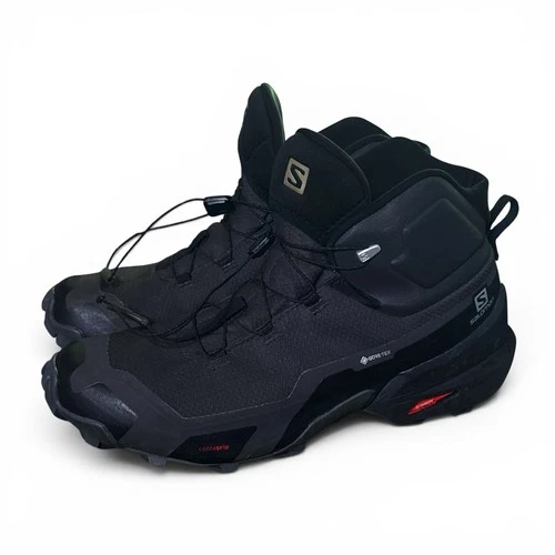 Salomon Cross Hike Mid GTX Black Hiking Boots Men’s US 9.5 Gore-Tex ~ Worn 2x?