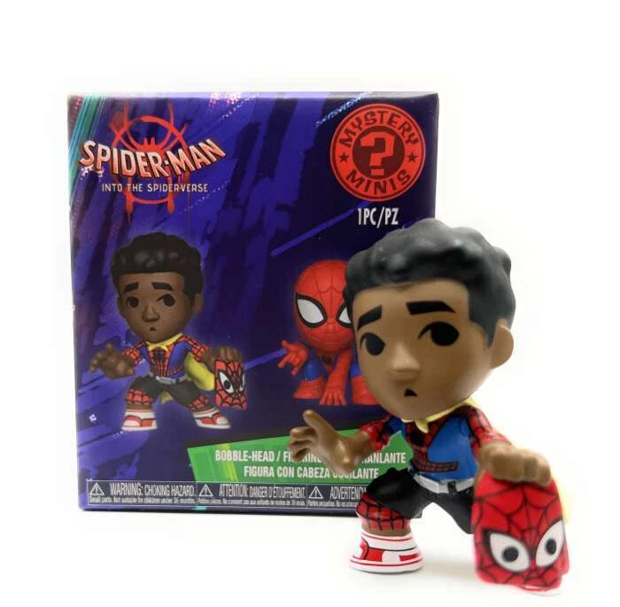 FUNKO MYSTERY MINI SPIDERMAN SPIDERVERSE MILES MORALES 1:6 NEW w/BOX TA2289