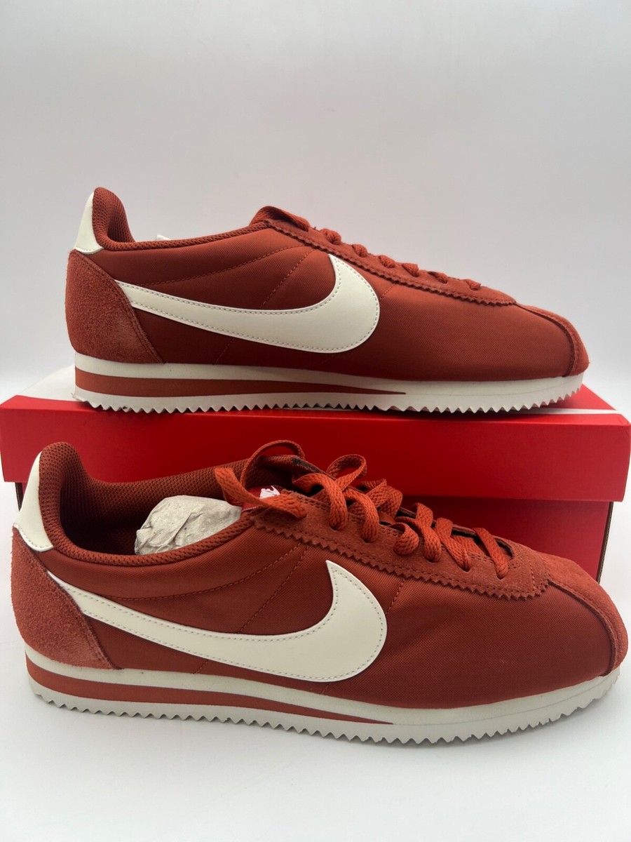 Nike Cortez Nylon Fire Burnt Orange Sienna 749864-805 Women