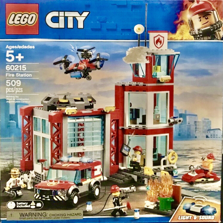 Clearance Lego Lego Minifigures Lego 60215 City Fire Station LEGO