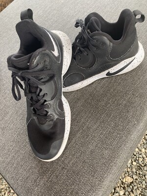 Nike Mid Black White Basketball Shoes