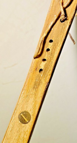 A.G. Spalding Bros "Oval" Antique Tennis Racquet - c1905 - Cool Long Oval Head - Picture 11 of 12