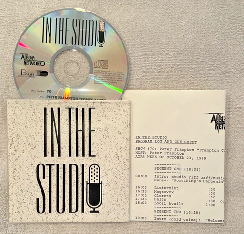 Peter Frampton Comes Alive "In The Studio" Radio Show # 70 - 10/23/89 with Cues - Picture 5 of 11
