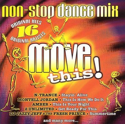 Move This by Various Artists CD 1998 Madacy 16 Original Hits & Original Artist
