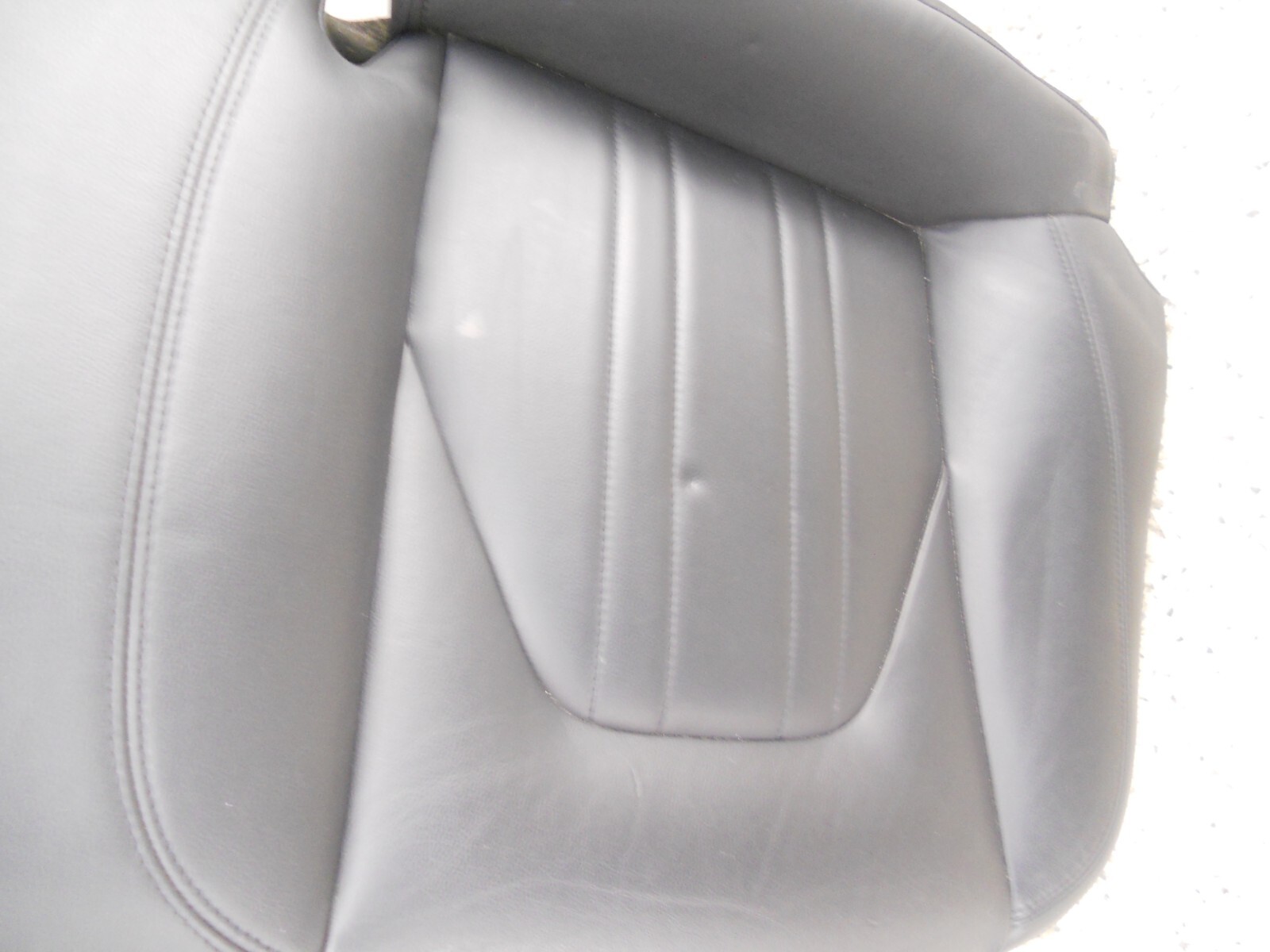 2017 17 Maserati Ghibli Rear Lower Bottom Seat Cushion OEM Black