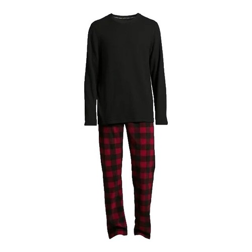 Supreme X Hanes Skeleton Holiday Pajamas Bundle Black & Plaid Red