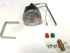 OBX Racing Sport Platinum White Meter Nitious Pressure Gauge