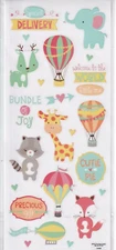 Paper Studios Stick a bilities baby animals Scrapbook Stickers