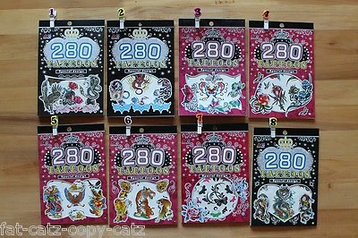 FAT-CATZ-COPY-CATZ 1x BOOK OF 6 SHEETS GIRLS or BOYS TEMPORARY TATTOOS GIFT PARTY LOOT BAG