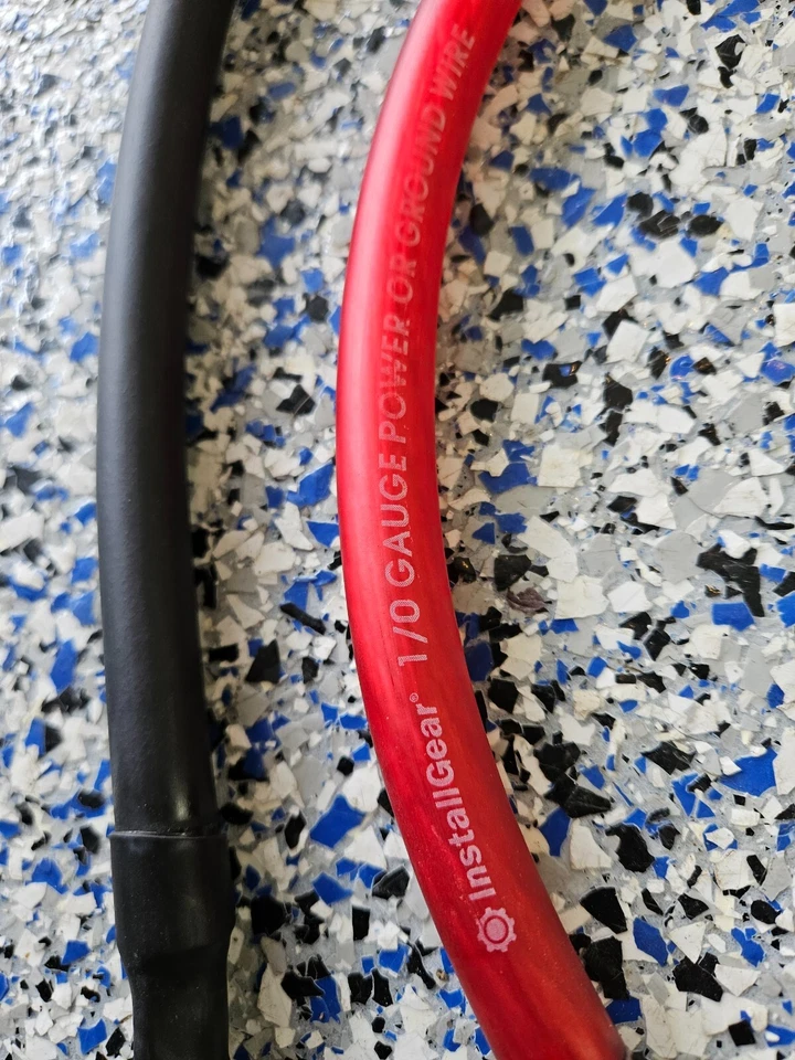 Juego de cables de batería Datsun 70-83 240Z 260Z 280Z ZX Performance 1/0 G con terminales Foto 3 de 4