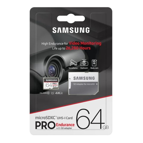 Samsung Pro Endurance 32GB 64GB 128GB Micro SD Card and Adaptor - 第 4/8 張圖片