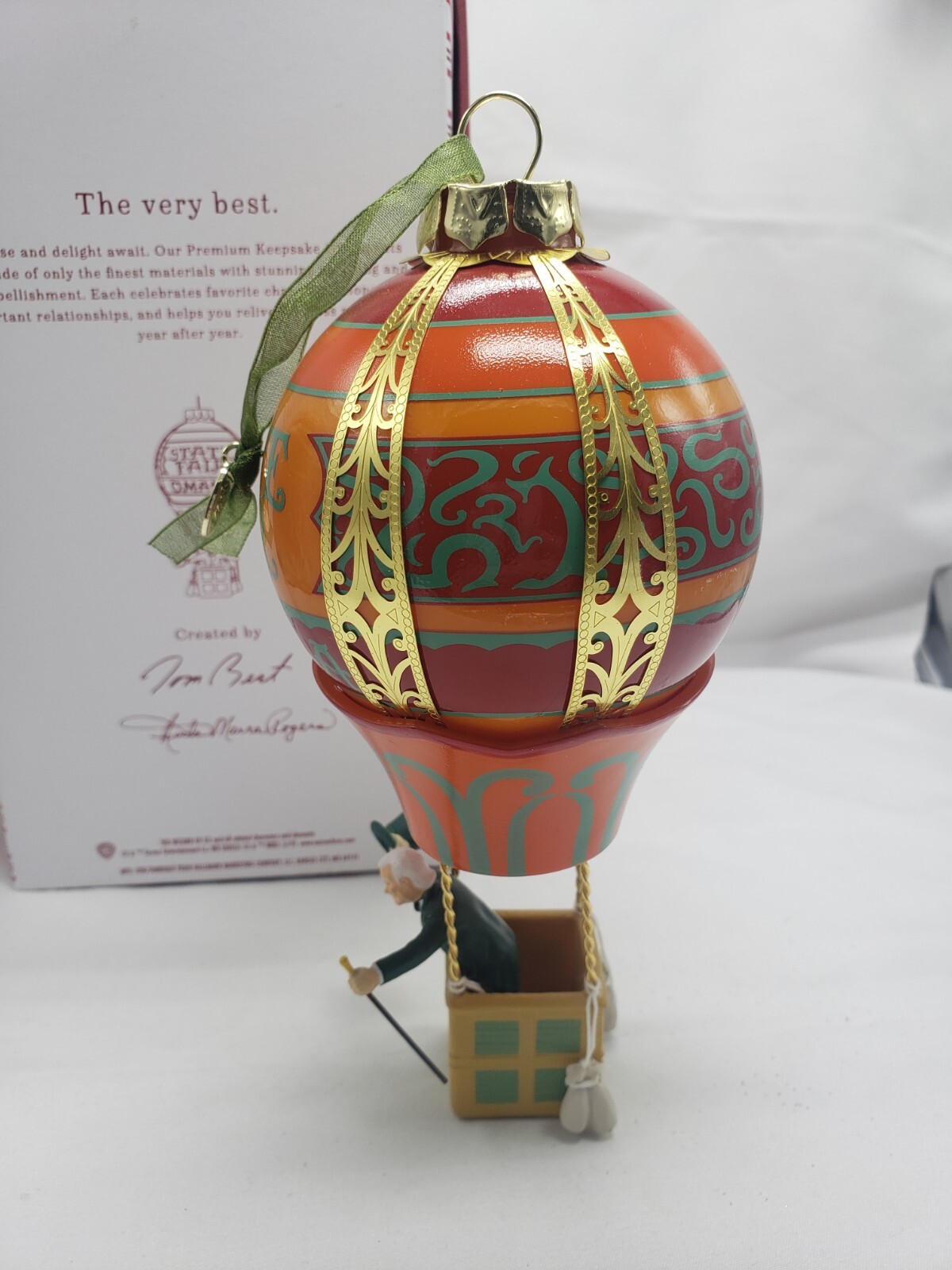 Hallmark Keepsake 2019 Wizard Of Oz State Fair Omaha Balloon Christmas