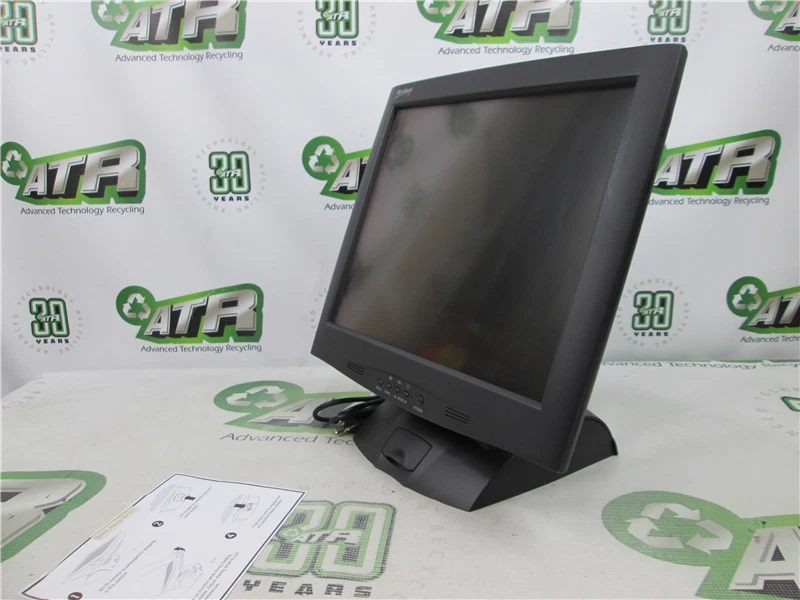 3M MicroTouch 17in Touch Screen Monitor 11-91378-225 VGA DVI USB w/ Cables - Image 2 of 4