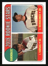 Ildemaro Vargas Jack Reinheimer 2018 Topps Heritage #323 BASEBALL