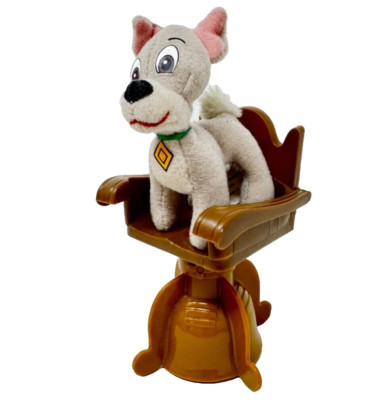 Mc Donalds Happy Meal 2001 Susi und Strolch (Lady and the Tramp) Hund auf Stuhl