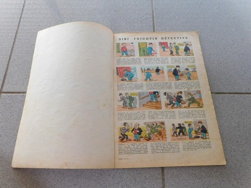 Comic Book Bibi Fricotin Detective 1947 No. 6 - Picture 2 of 12