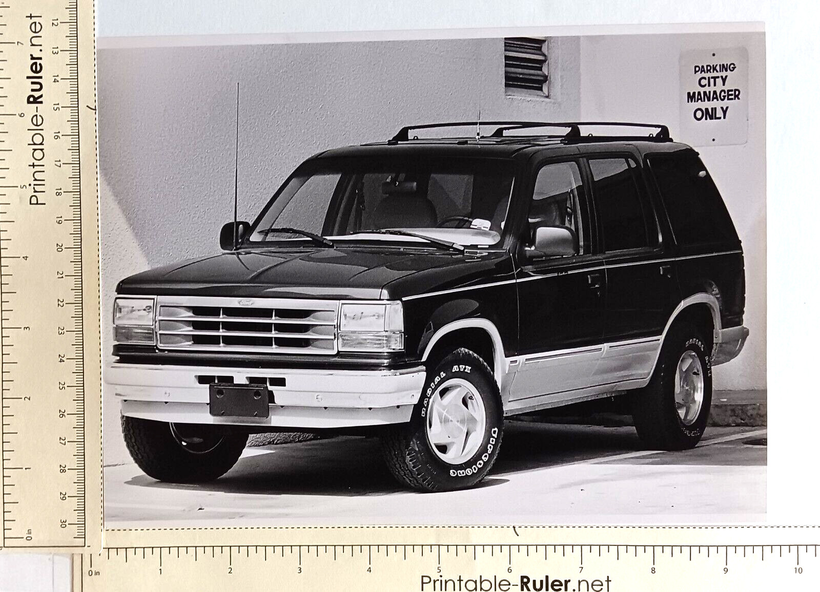 1992 Miami Beach Florida New Ford Explorer SUV City Manager Vintage Press Photo thumbnail 3