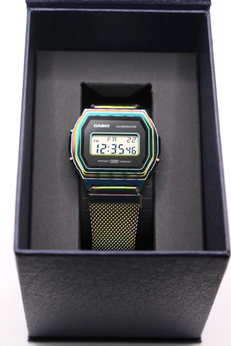 CASIO Standard Premium A1000RBW-1JF TiCTAC Limited Rainbow